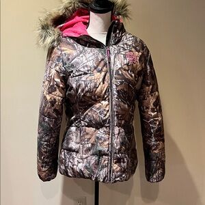 Women’s RealTree insulated hooded jacket size L